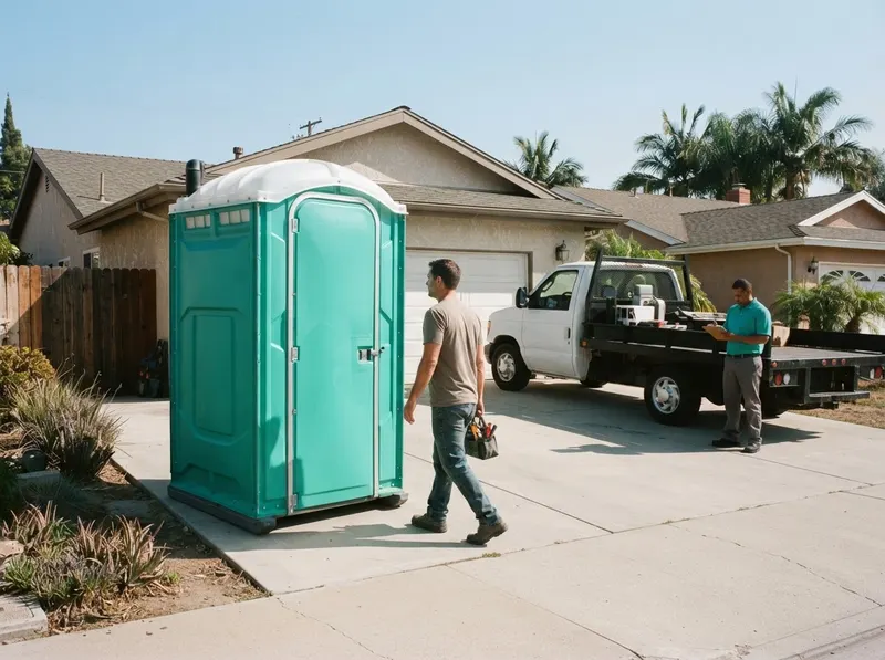 Standard Construction Portable Toilet in North Hollywood, CA